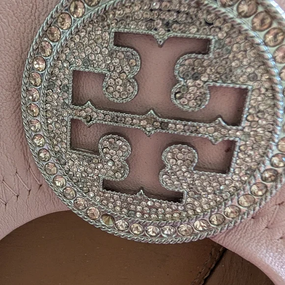 Tory Burch Pink Liana Ballet Flats - Picture 6 of 12